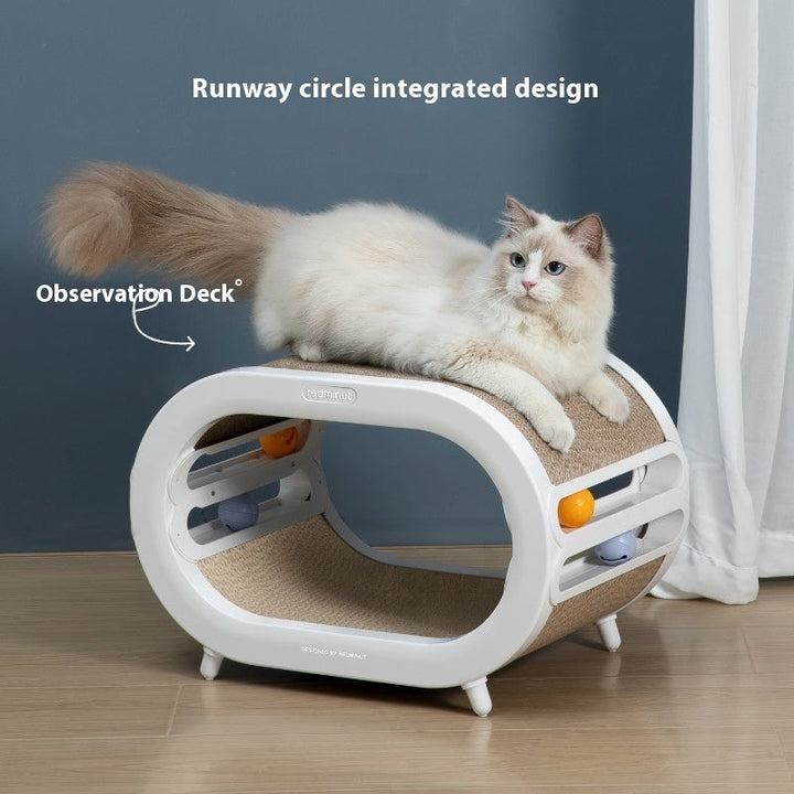 Discover the Ultimate Comfort for Your Feline Friend with the Pet Scratch Board Nest Villa
