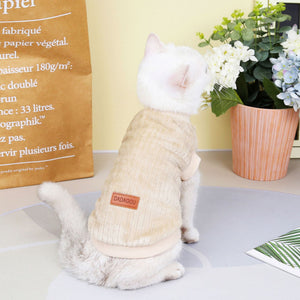 Thickened Reflective Pet Cotton Jacket For Warm Outdoor Wear